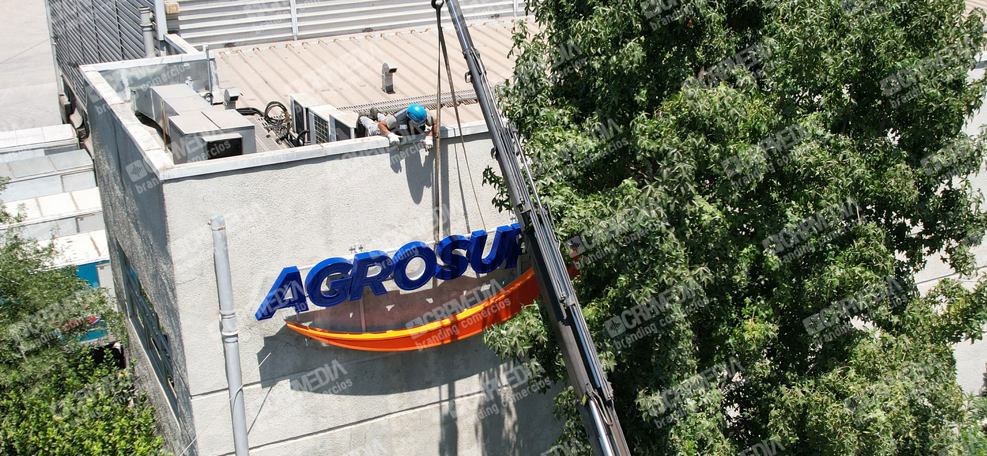 logo volumetrico Agrosuper